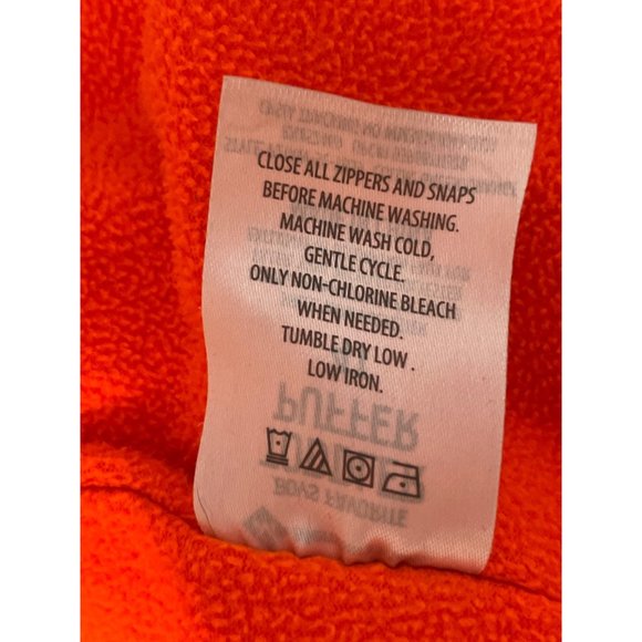 Members Mark Size 4T Toddler Cozy Boys Puffer Snow Jacket Army Green Orange Ski - Picture 13 of 13